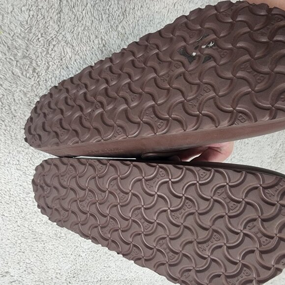 Birkenstock Boston Essentials EVA Brown 0127103 Mens Size 43 US 10 London USA - Picture 4 of 6